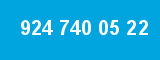 924 740 05 22